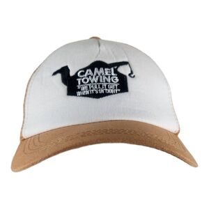 Spirit Halloween Camel Towing Trucker Hat Snapback One Size Funny Raunchy Humor